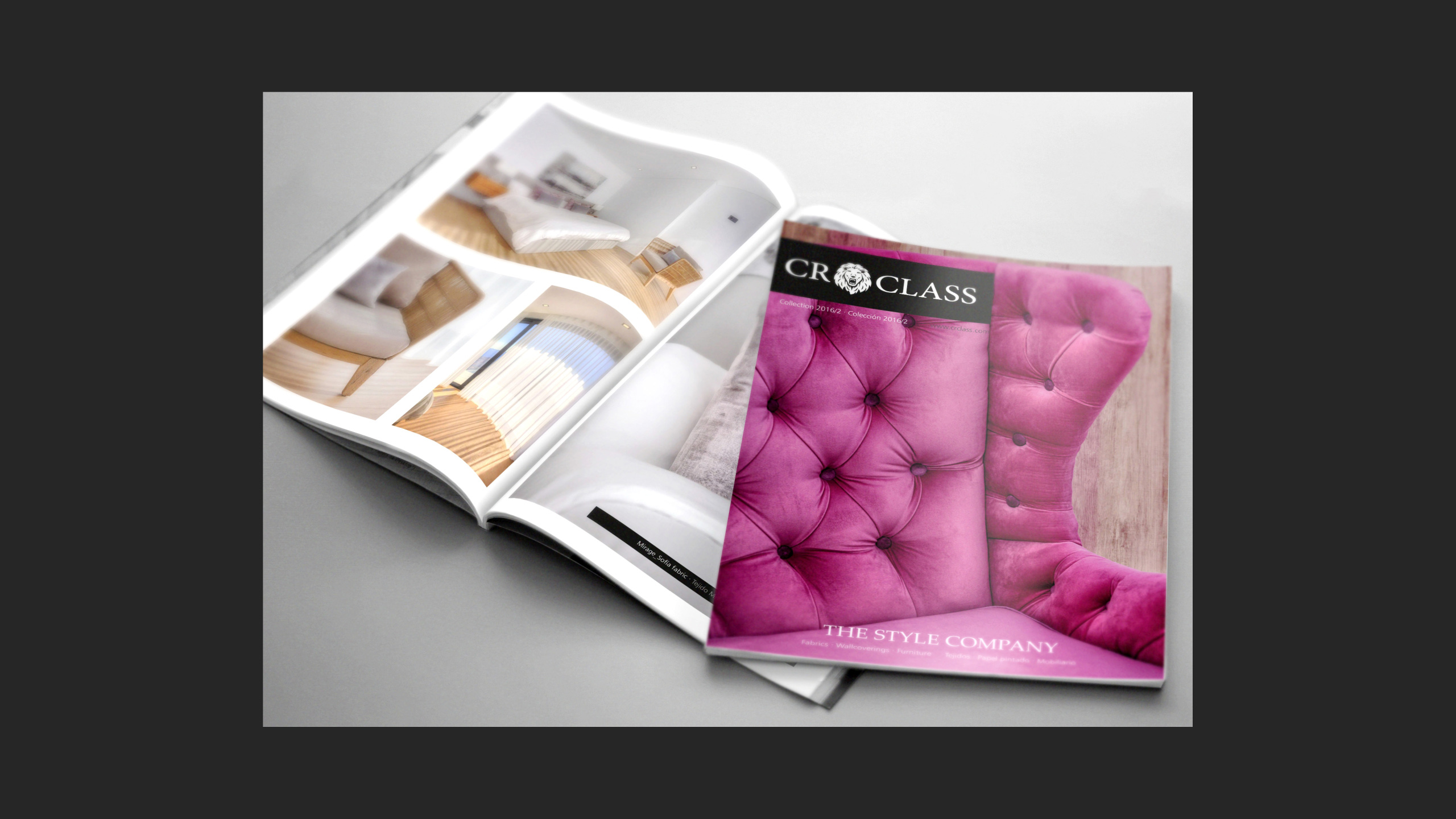 Diseño CR Class Revista impresa promocional 1