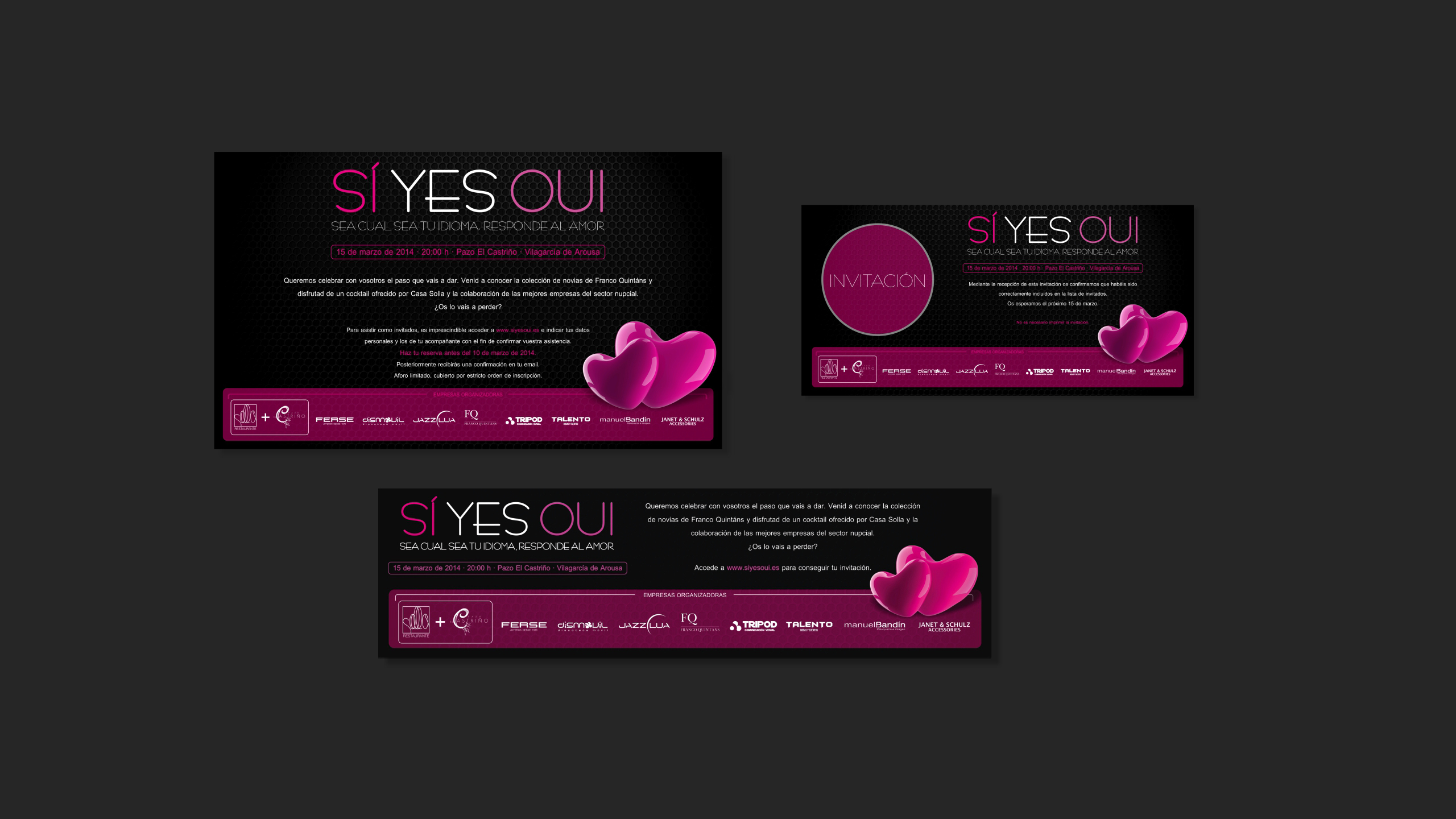 Diseño Siyesoui diseño material promocional